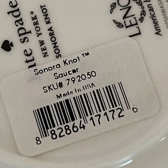 Kate Spadce Snora Knot 3 PC set (Dinner, Salad, Saucer Plates) - Picture 7 of 13